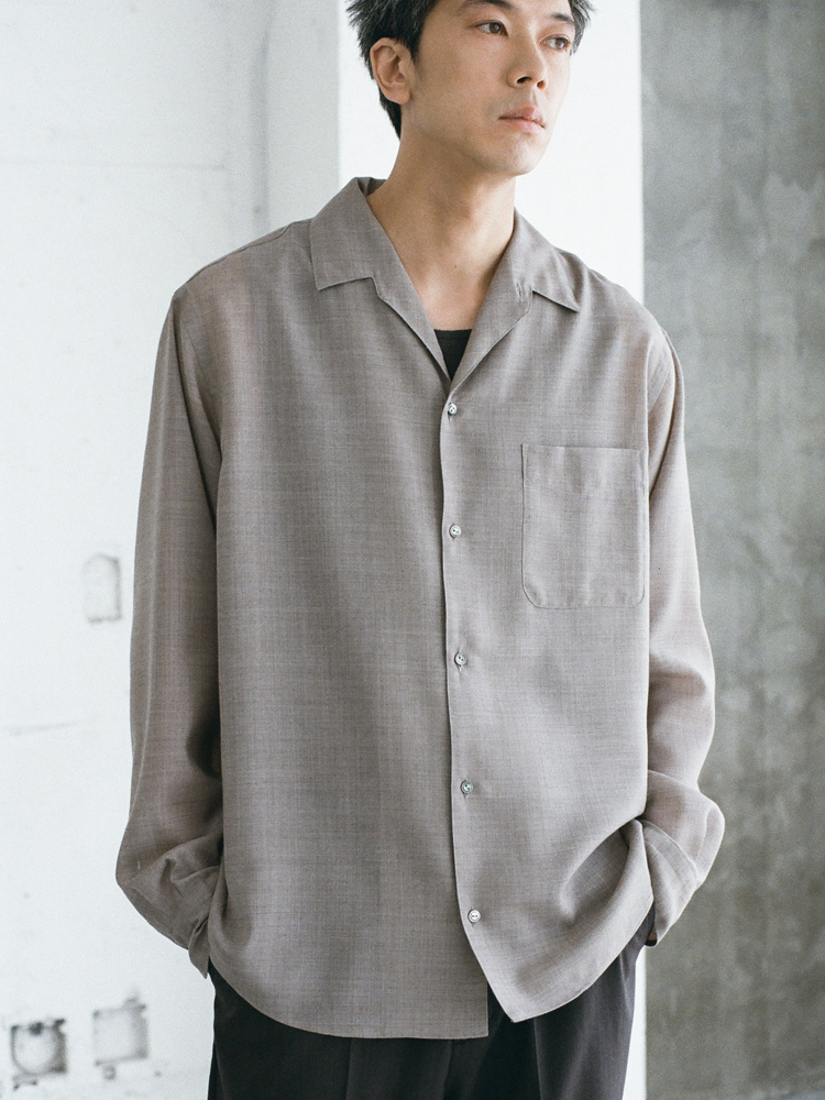 T/W Voile Sheer Shirt