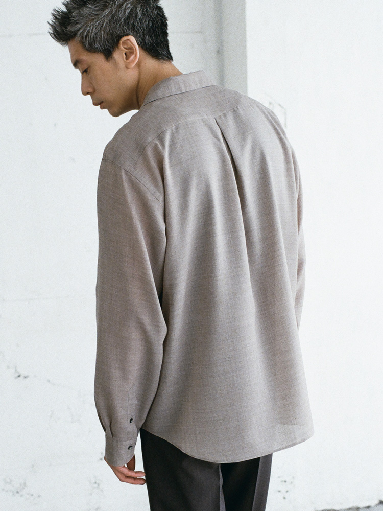 T/W Voile Sheer Shirt