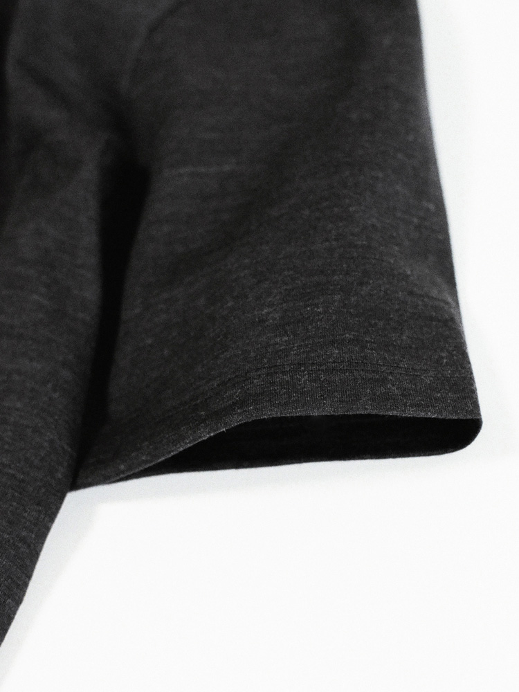 Wool Jersey Henley T-Shirt