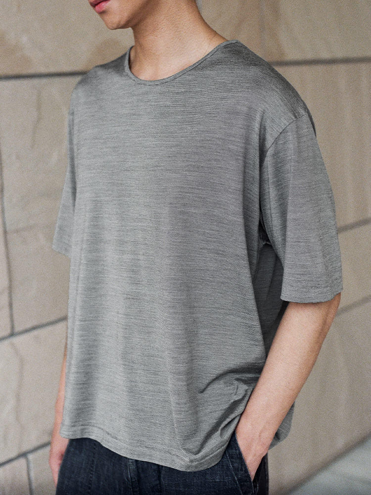 Silk Mekurajima T-Shirt