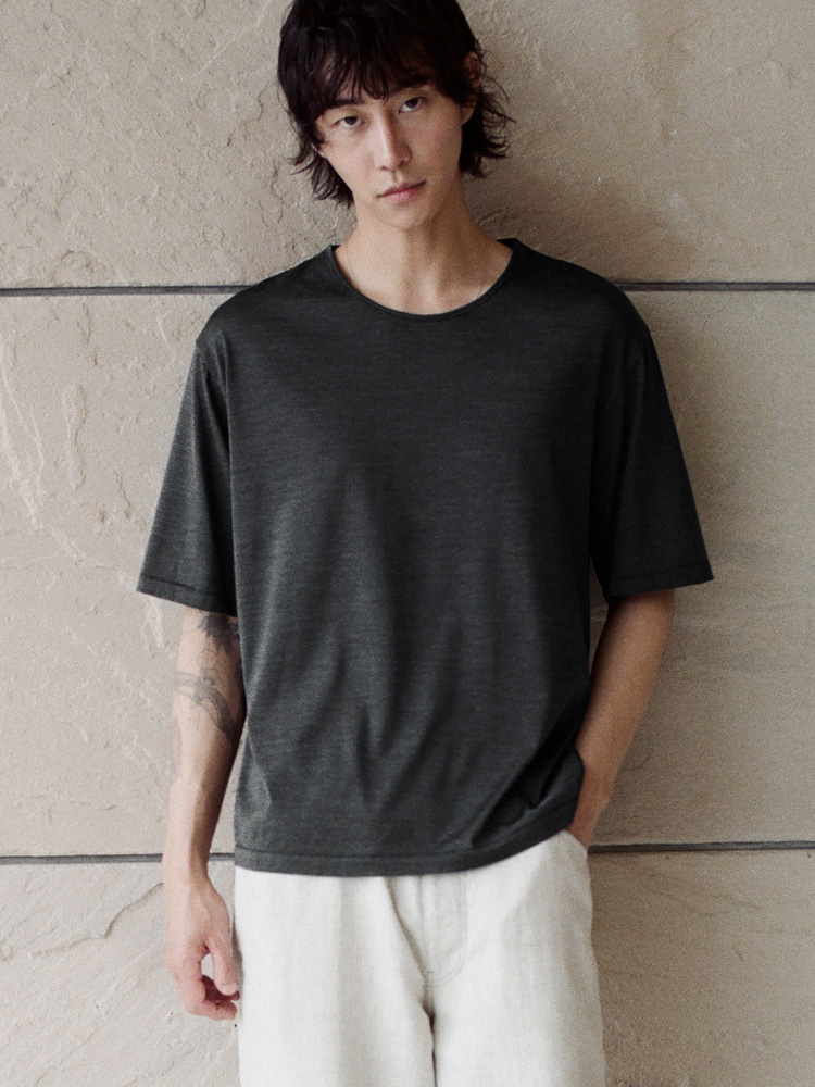 Silk Mekurajima T-Shirt