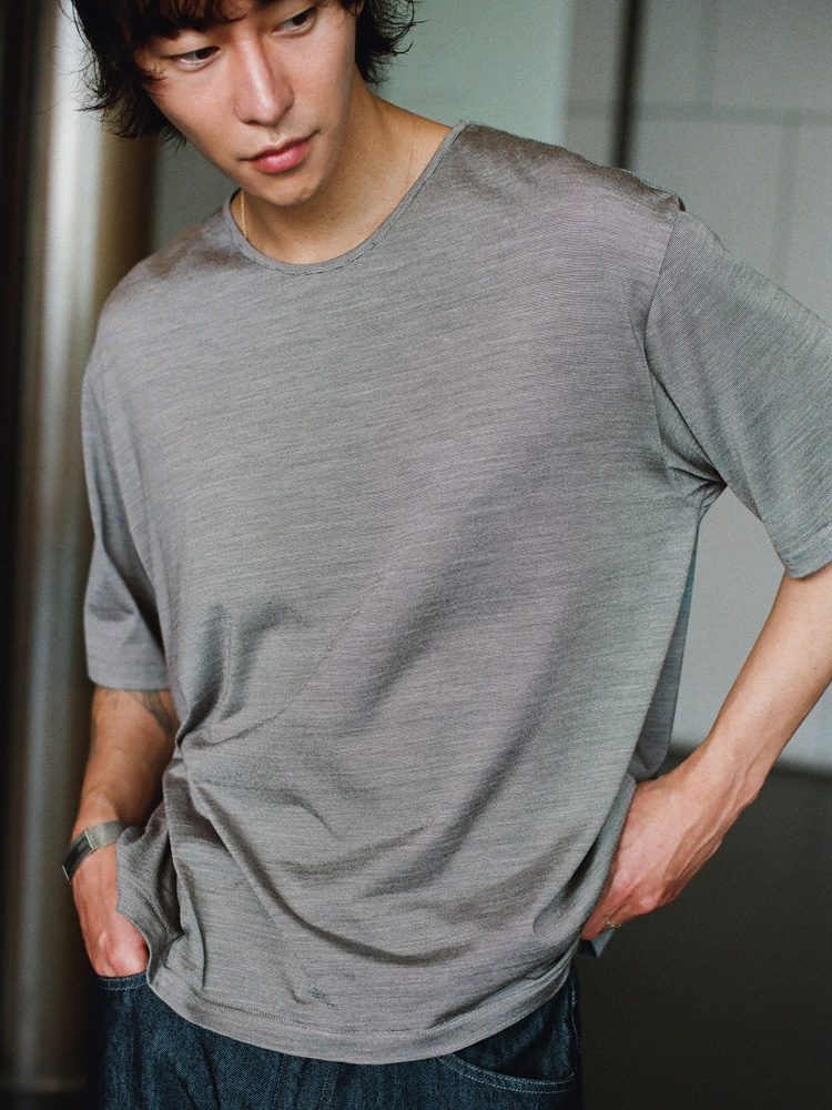 Silk Mekurajima T-Shirt