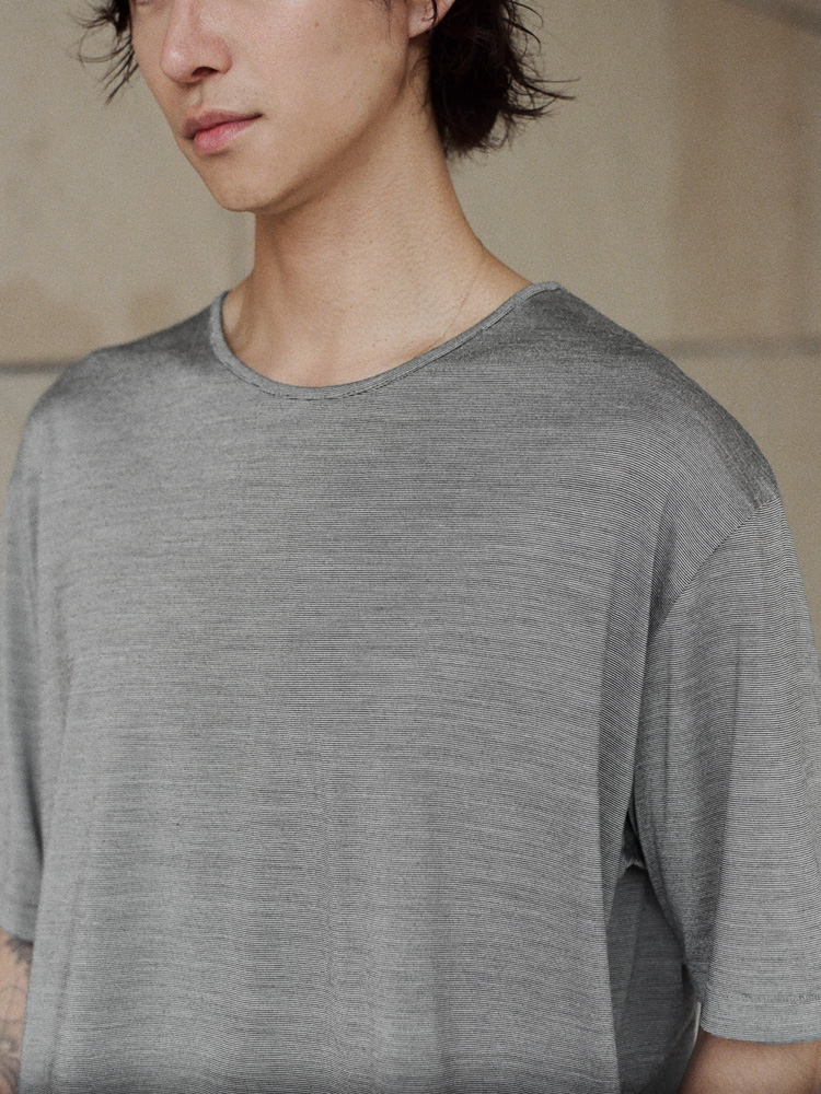 Silk Mekurajima T-Shirt