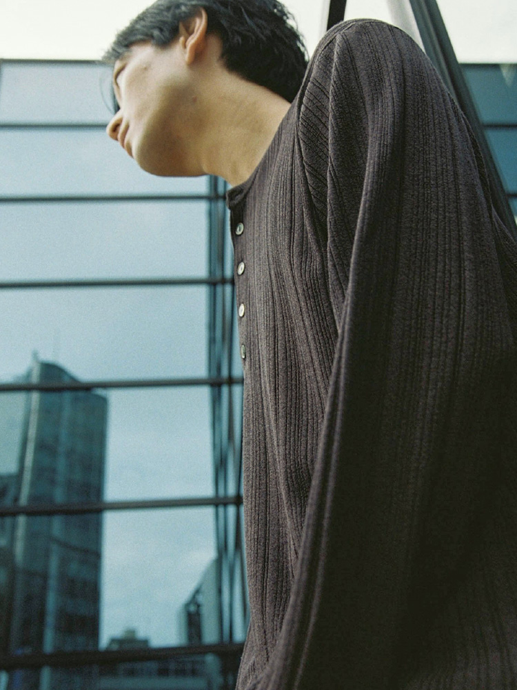 Vis/Li Random Rib Henry Knit / 商品詳細ページ / LIDNM / Llife