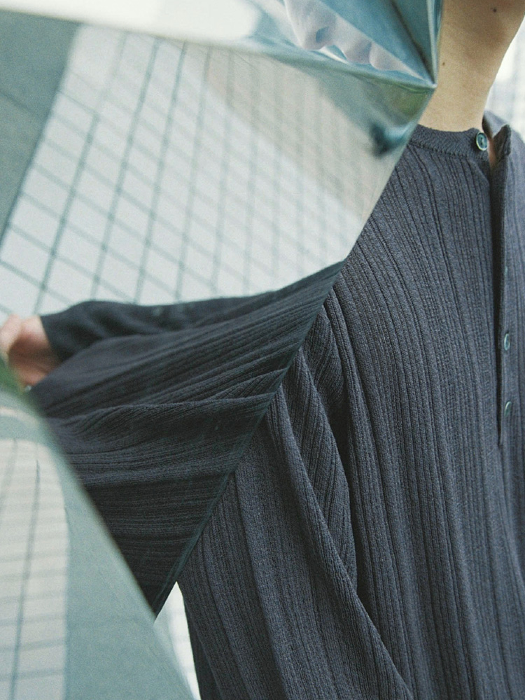 Vis/Li Random Rib Henry Knit / 商品詳細ページ / LIDNM / Llife