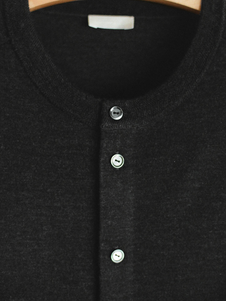 W/Si/Ca 18G Crew Cardigan