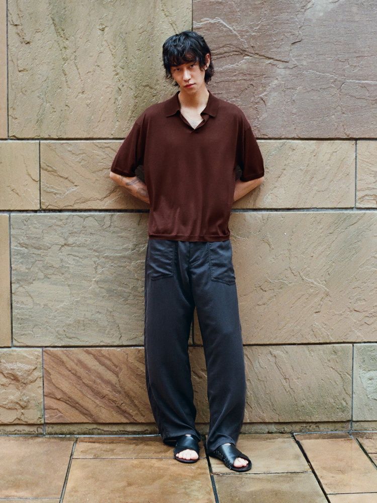 Ly/Co/Si Skipper Knit Polo