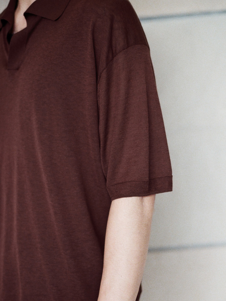 Ly/Co/Si Skipper Knit Polo