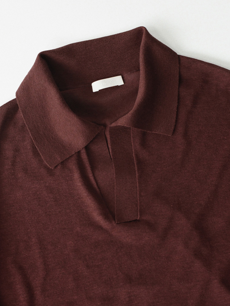 Ly/Co/Si Skipper Knit Polo