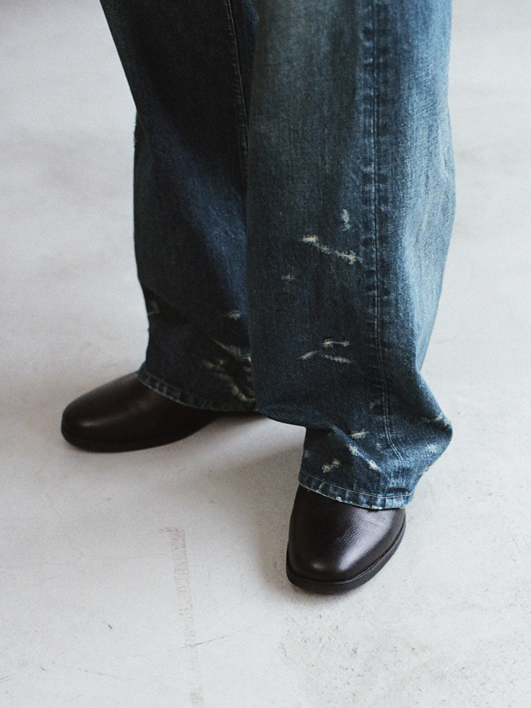 Damaged Heritage Denim Pants