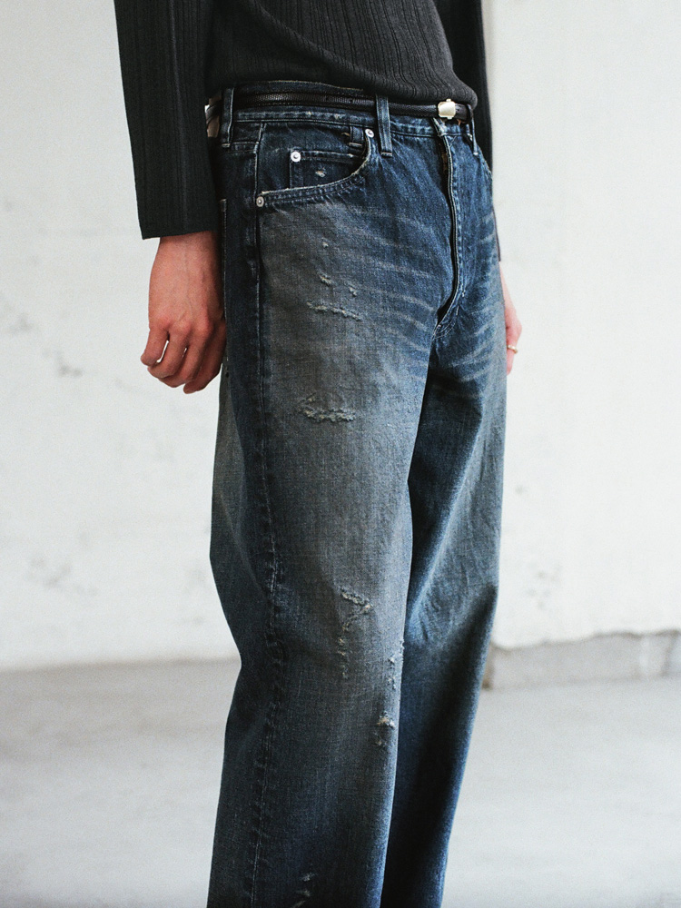 Damaged Heritage Denim Pants