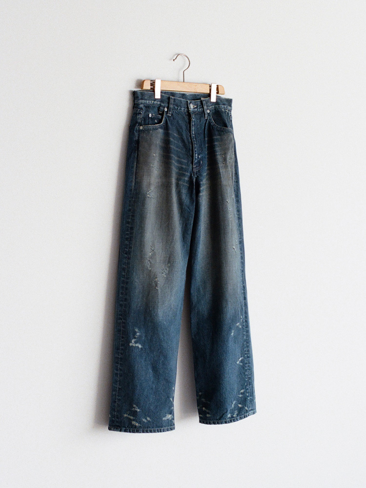 Damaged Heritage Denim Pants