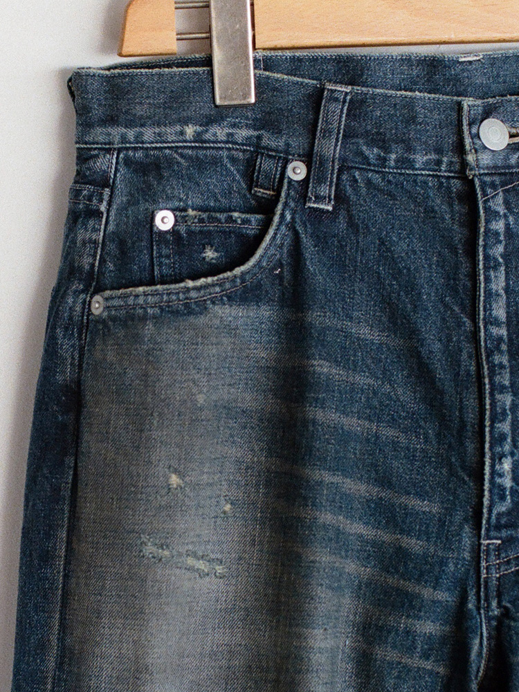 Damaged Heritage Denim Pants
