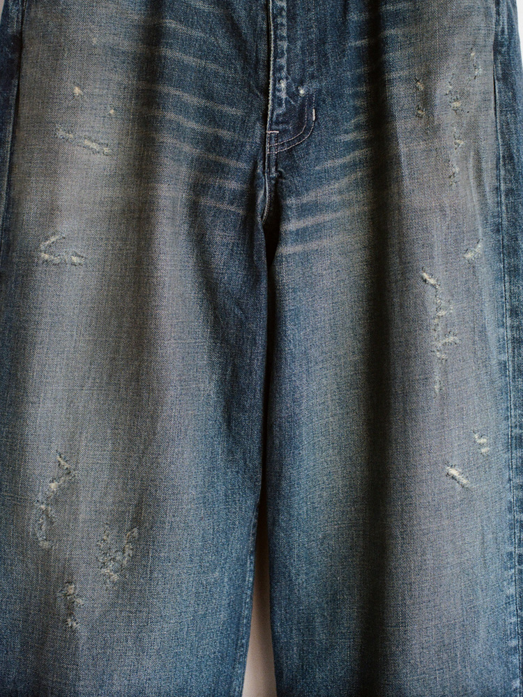Damaged Heritage Denim Pants