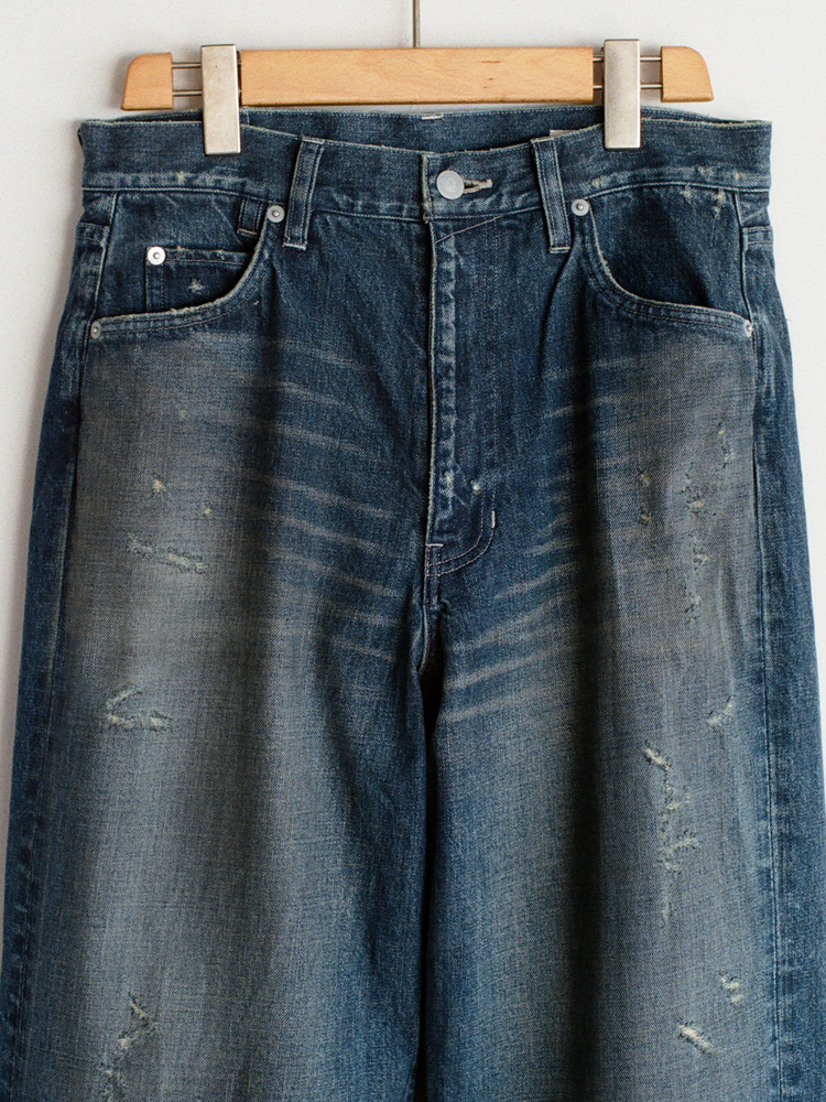 Damaged Heritage Denim Pants