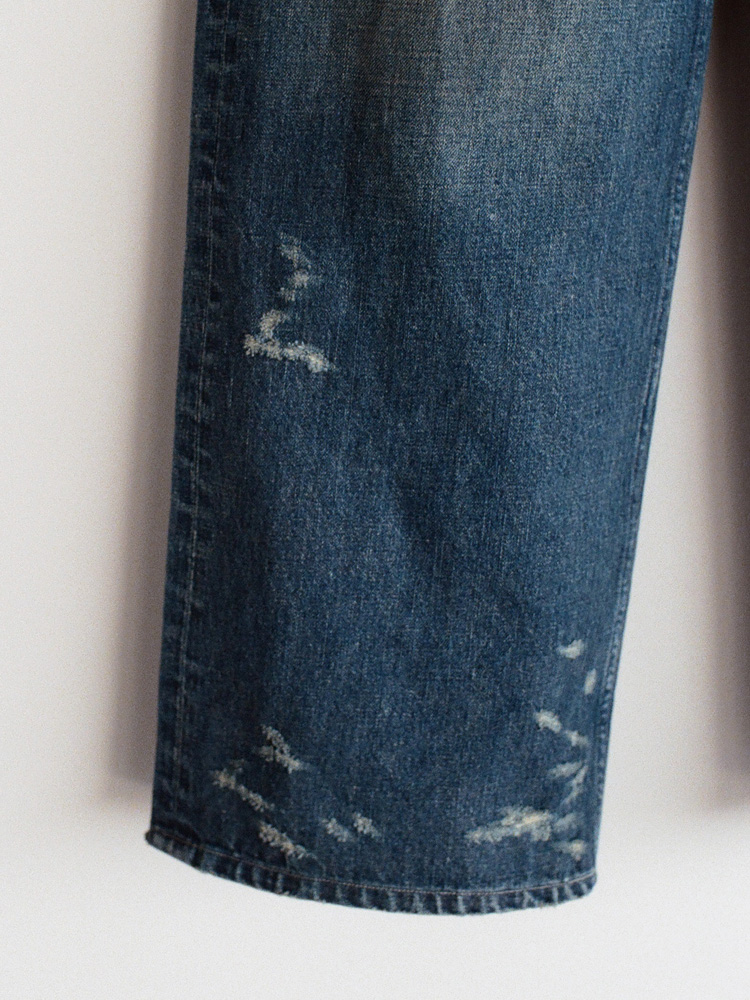 Damaged Heritage Denim Pants