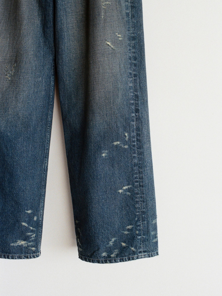Damaged Heritage Denim Pants
