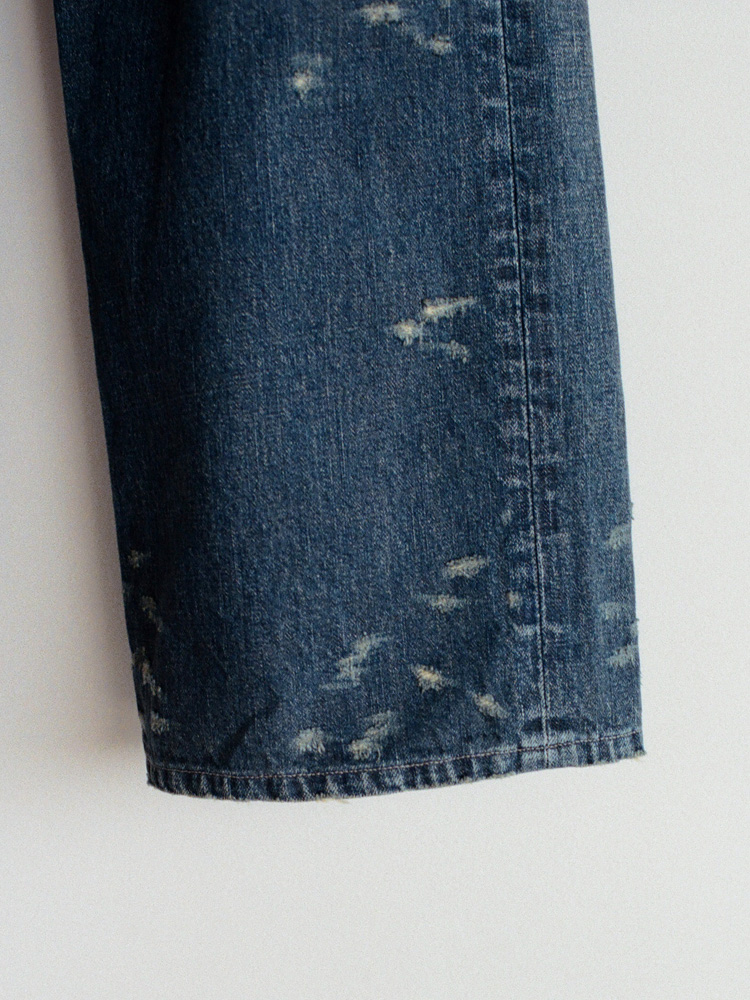 Damaged Heritage Denim Pants