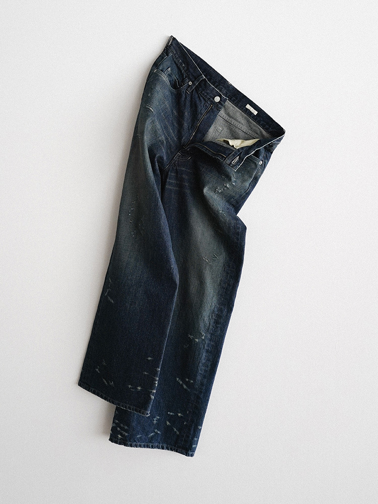 Damaged Heritage Denim Pants
