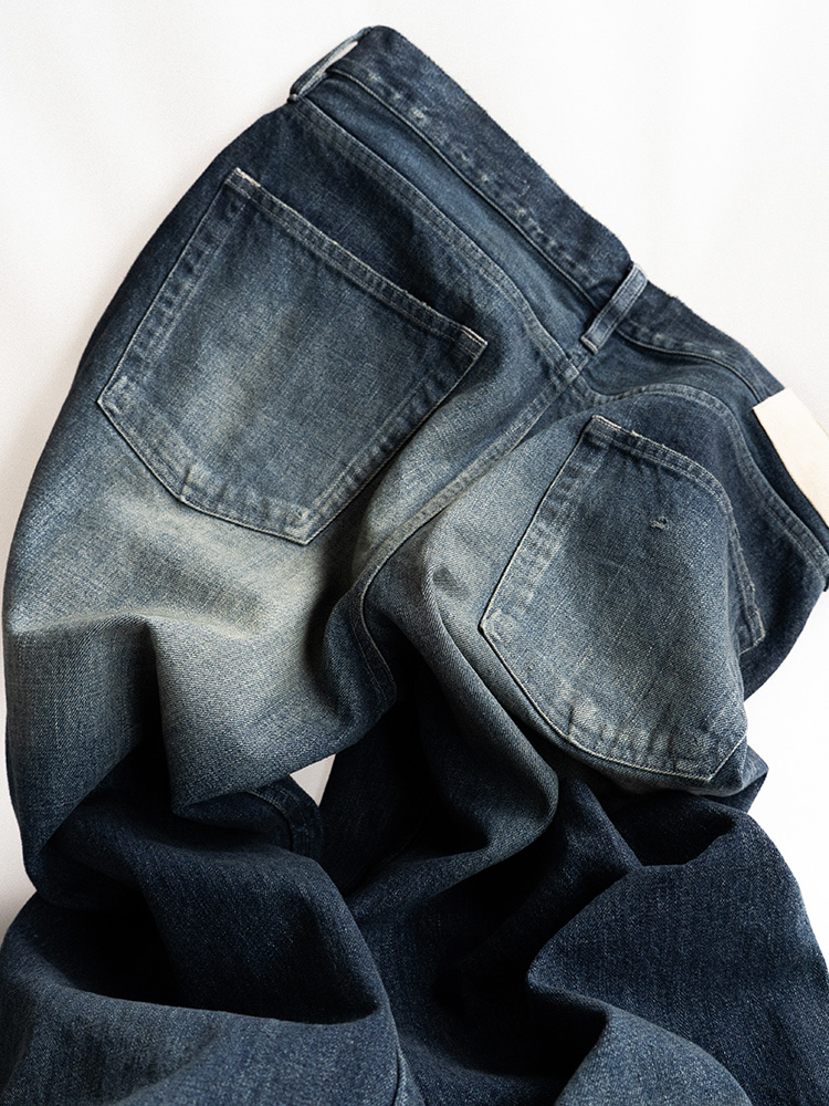 Damaged Heritage Denim Pants
