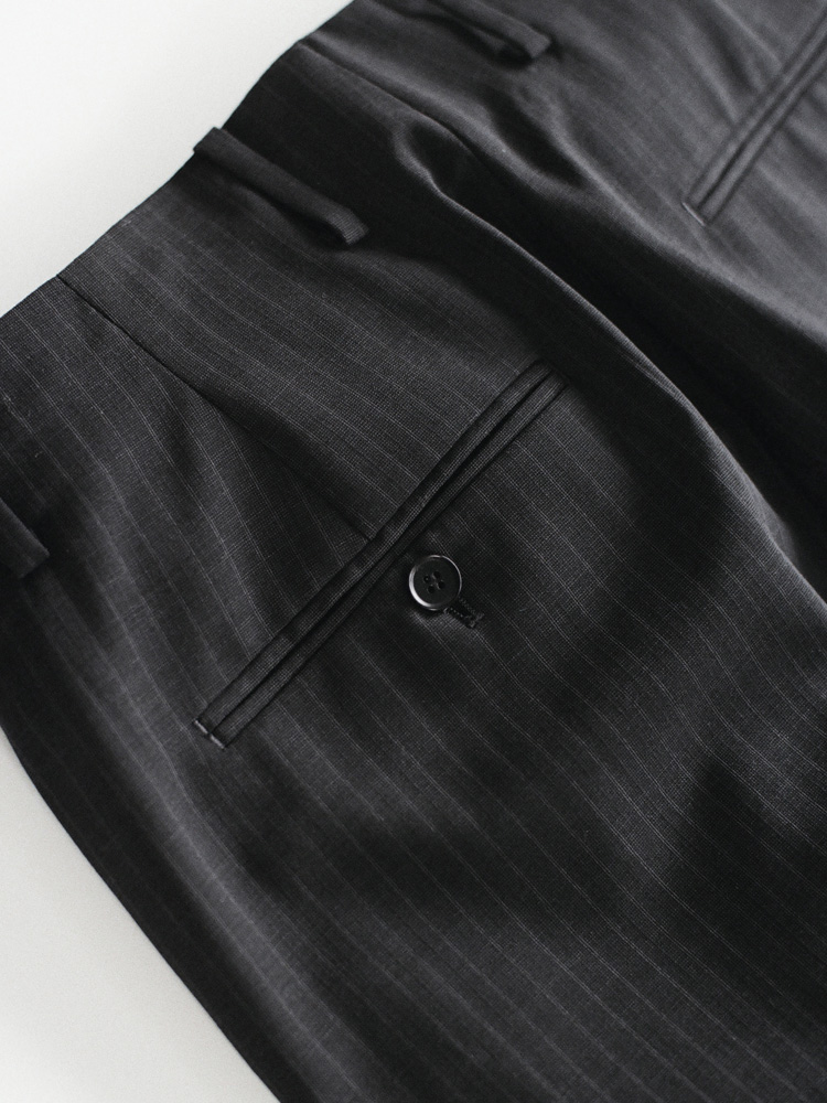 Wool Subtle Flare Slacks