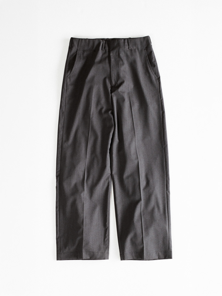 Wool Chambray Army Slacks