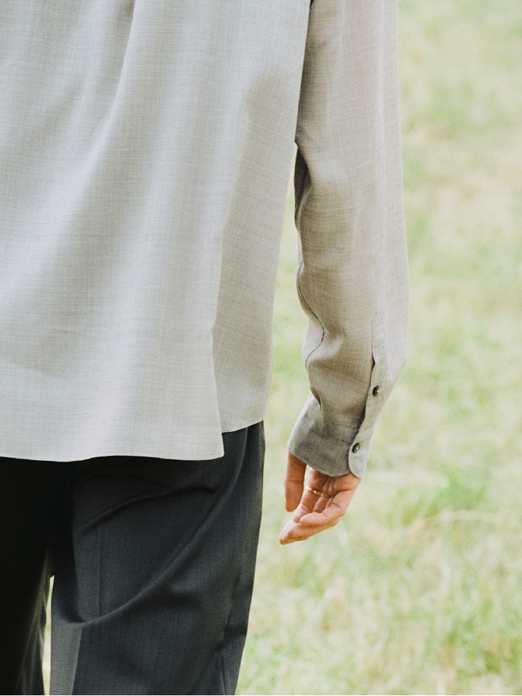 Wool Chambray Army Slacks / 商品詳細ページ/ LIDNM / Llife ONLINE