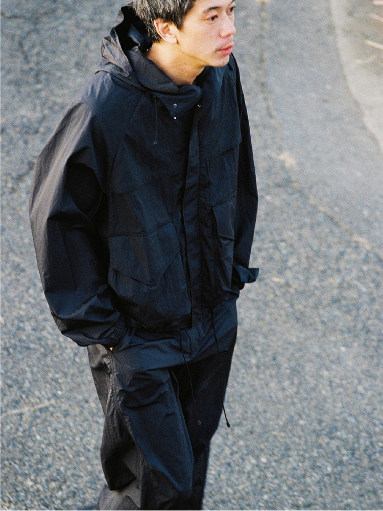 【lidnm】Nylon 3D Field Pants 26ss サイズM SILK NYLON LUFT 3D FIELD PANTS / 商品詳細ページ / LIDNM / Llife